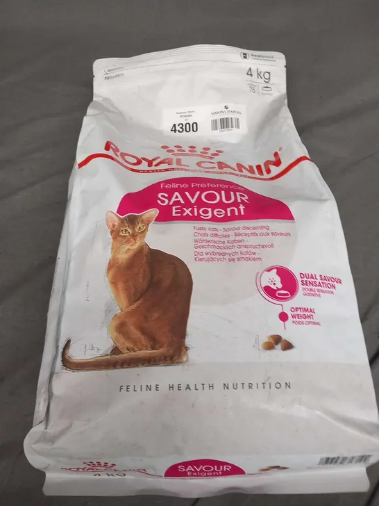 ROYAL CANIN HEALTH NUTRITION SINCE 1968 FELINE PREFERENCE SAVOUR EXIGENT 4KG