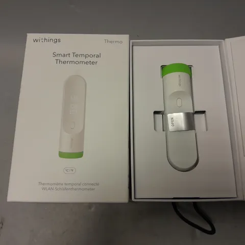 BOXED WITHINGS SMART TEMPORAL THERMOMETER