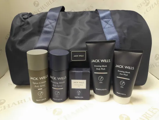 JACK WILLS GYM BAG SKINCARE GIFT SET