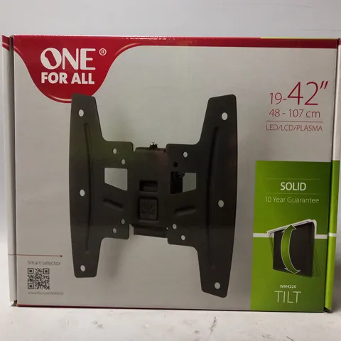 BOXED ONE FOR ALL WM4220 19-42" TV BRACKET