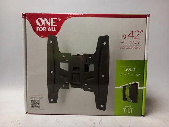 BOXED ONE FOR ALL WM4220 19-42" TV BRACKET