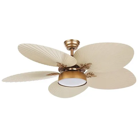 BOXED MARJANE 130CM CEILING FAN WITH LED LIGHT (1 BOX)