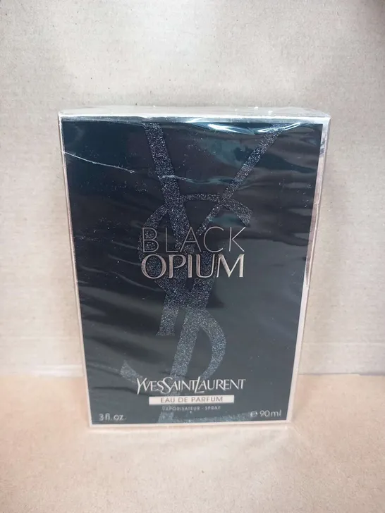 BOXED AND SEALED YVES SAINT LAURENT BLACK OPIUM EAU DE PARFUM 90ML