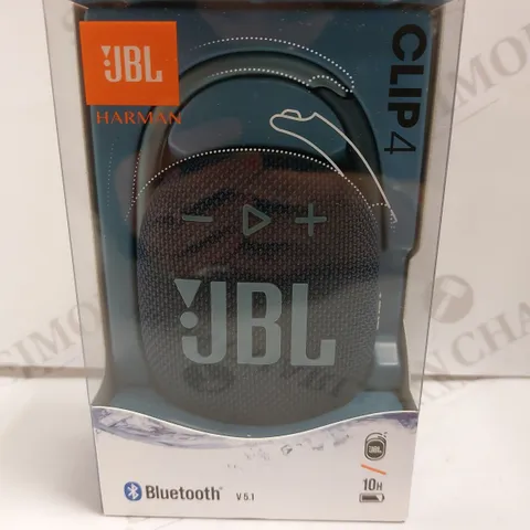 BOXED JBL HARMAN CLIP4 PORTABLE BLUETOOTH SPEAKER