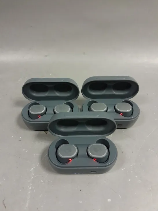 3 X SKULLCANDY SESH EVO WIRELESS EARPHONES 