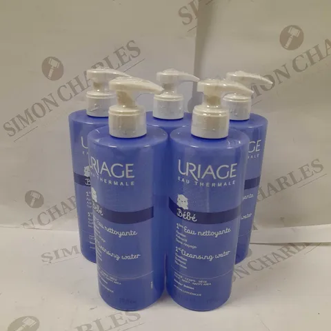 LOT OF APPROX 12 X 500ML URIAGE BABY 1ST WATER NO-RINSE CLEANSING WATER