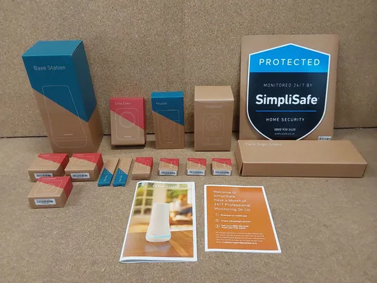 BOXED SIMPLISAFE 13PC HOME SECURITY SYSTEM - RRP £324.00