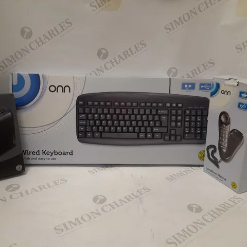 LOT OF APROX 30 ASSORTED ITEMS-KEYBOARD & MOUSE-USB-POWERBANK