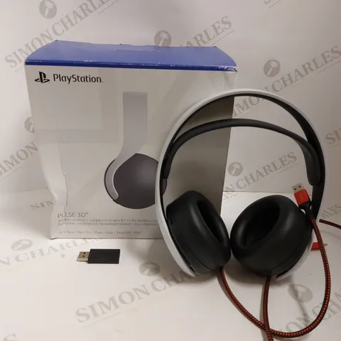 BOXED PLAYSTATION PULSE 3D WIRELESS HEADSET - WHITE/BLACK