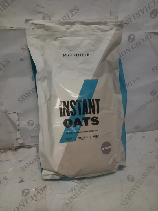 MYPROTEIN UNFLAVOURED 5 KG INSTANT OATS