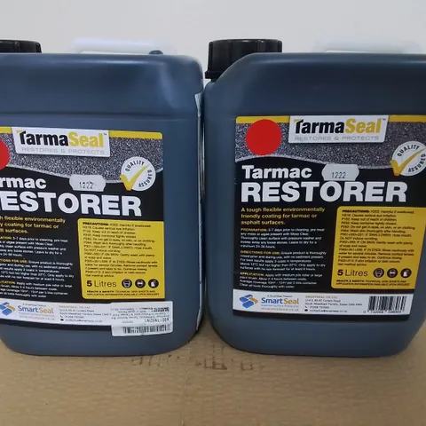 LOT OF 2 TARMASEAL 5L TARMAC RESTORER