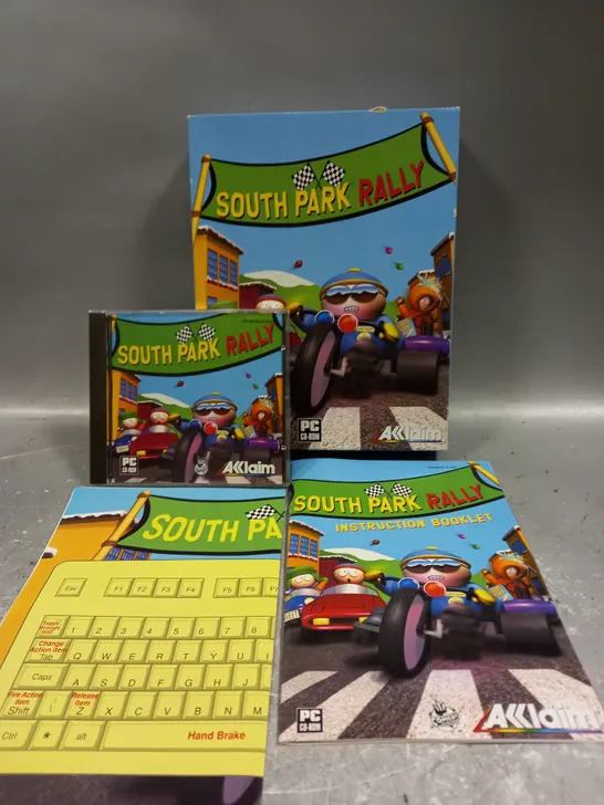 BOXED SOUTH PARK RALLY RETRO VIDEO GAME FOR PC 