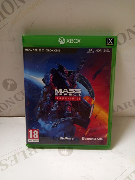 XBOX ONE MASS EFFECT LEGENDARY EDITION VIDEO GAME 