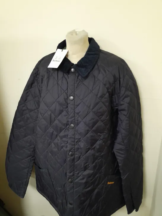 BARBOUR HERITAGE LIDDESDALE QUILTED COAT SIZE XXL