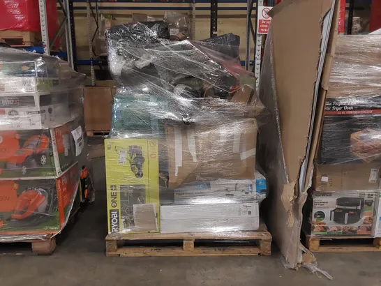 PALLET OF APPROXIMATELY 17 UNPROCESSED RAW RETURN HOUSEHOLD AND ELECTRICAL GOODS TO INCLUDE;