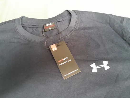 UNDER ARMOUR NAVY CREW T-SHIRT - XL