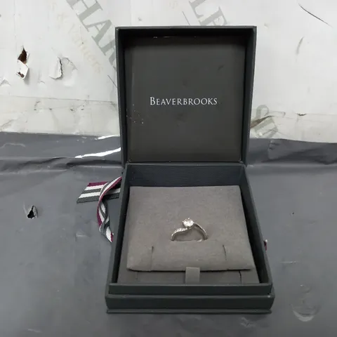 BEAVERVBROOKS WHITE GOLD RING