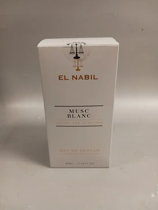 BOXED AND SEALED EL NABIL MUSIC BLANC EAU DE PARFUM 65ML