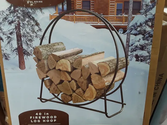 BOXED FIREWOOD LOG HOOP