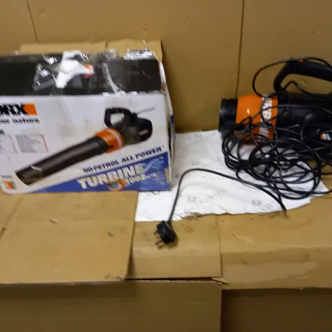 WORX WG518E AIR TURBINE CORDED LEAF BLOWER