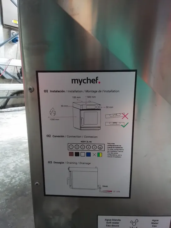 MYCHEF STAINLESS STEEL COMMERCIAL OVEN