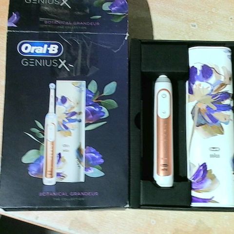 ORAL-B GENIUS X LIMITED EDITION ELECTRIC TOOTHBRUSH