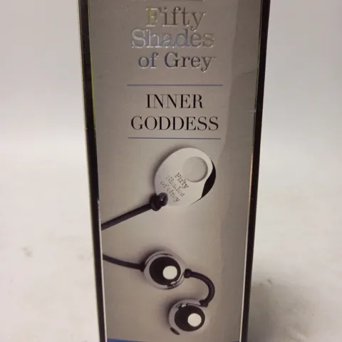 BOXED FIFTY SHADES OF GREY INNER GODDESS SILVER PLEASURE BALLS