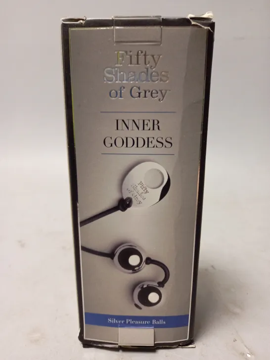 BOXED FIFTY SHADES OF GREY INNER GODDESS SILVER PLEASURE BALLS