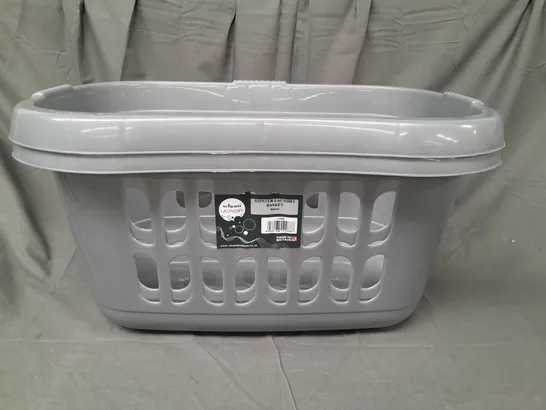 BOXED WHAM SET OF 2 HIPSTER LAUNDRY BASKETS IN GREY