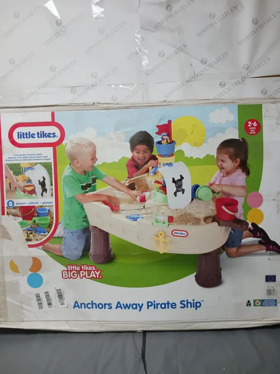 LITTLE TIKES ANCHORS AWAY PIRATE SHIP WATER TABLE - COLLECTION ONLY RRP £110