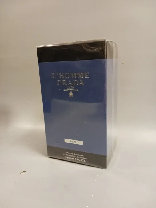 BOXED AND SEALED L'HOMME PRADA MILANO EAU DE TOILETTE 150ML