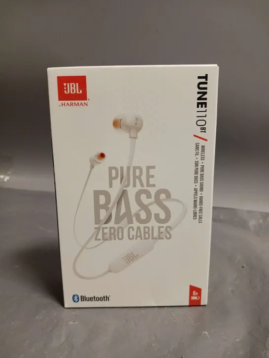 SEALED AND BOXED JBL HARMAN TUNE 110BT EARPHONES