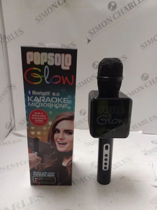 BOXED POPSOLO GLOW 2 IN 1 STEREO MICROPHONE AND SPEAKER 