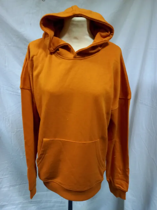 BRAND NEW KOI OVERSIZED HOODIE, PUMPKIN CRAYON - XS