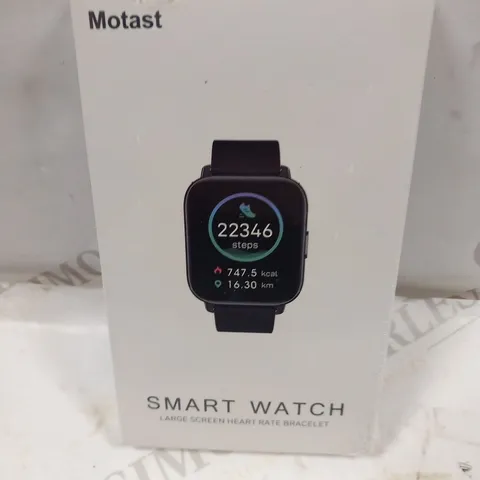 BOXED AND SEALED MOTAST SMART WATCH