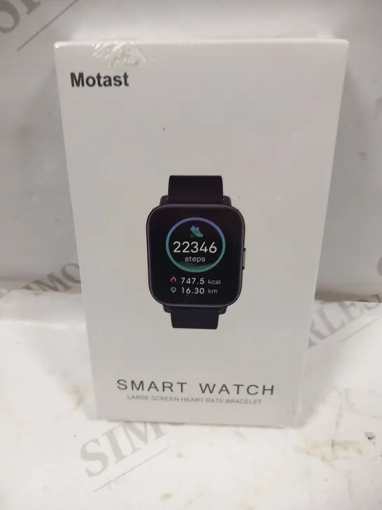 BOXED AND SEALED MOTAST SMART WATCH