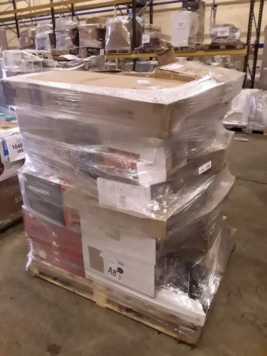 PALLET OF APPROXIMATELY 48 UNPROCESSED RAW RETURN HOUSEHOLD AND ELECTRICAL GOODS TO INCLUDE;