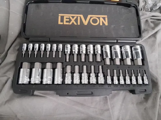 LEXIVON MASTER HEX BIT SOCKET SET 