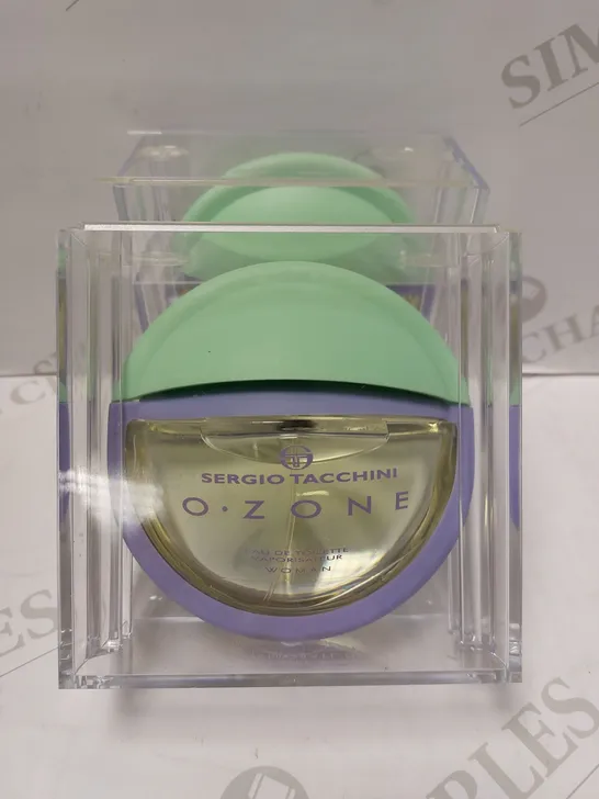 LOT OF 2 X 75ML SERGIO TACCHINI OZONE WOMAN EAU DE TOILETTE