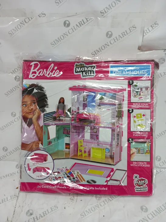 BOXED BARBIE MAKE YOUR OWN DREAMHOUSE  RRP £34.99