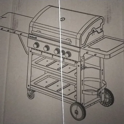 BOXED OWSLEY GAS BARBECUE MODEL OWSL 4.1