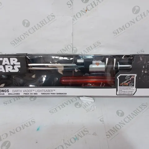 BOXED & SEALED STAR WARS DARTH VADER LIGHTSABER BBQ TONGS