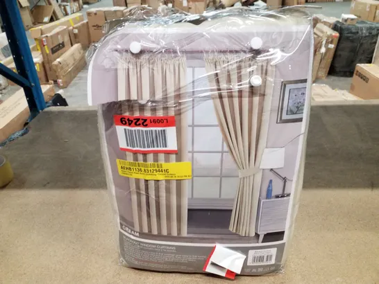 IKNOOR PENCIL PLEAT ROOM DARKENING THERMAL CURTAINS