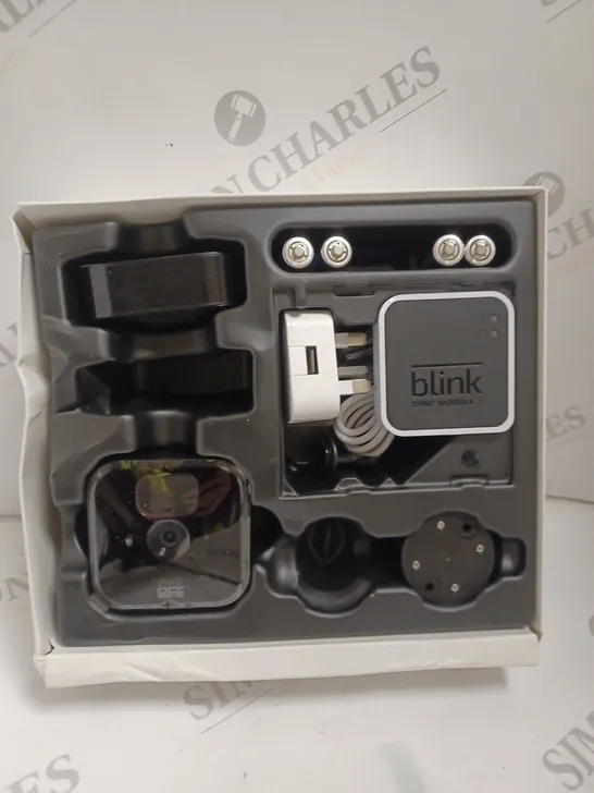 BOXED BLINK OUTDOOR SECURITY CAMERAS 