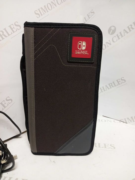 NINTENDO SWITCH CARRY CASE AND ALSO CONSOLE 