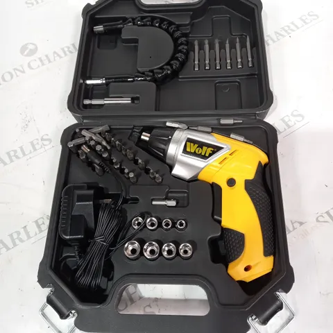 WOLF 3.6V CORDLESS LITHIUM ION SCREWDRIVER