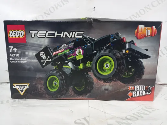 LEGO TECHNIC 42118 2-IN-1 MONSTER JAM GRAVE DIGGER