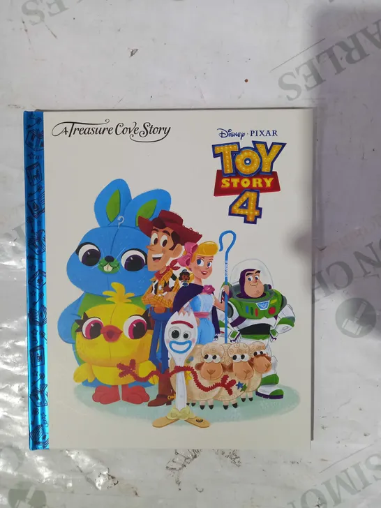 LOT OF APPROXIMATELY 10 TREASURE COVE STORY DISNEY PIXAR TOY STORY 4 BOOKS