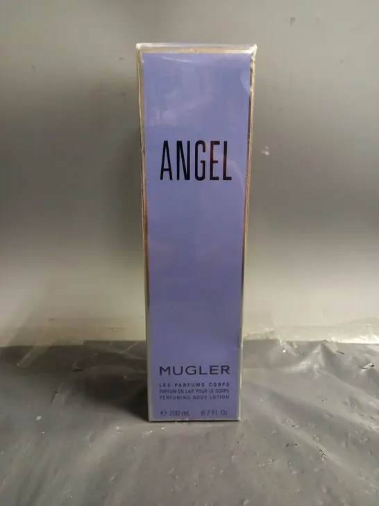 BOXED AND SEALED MUGLER ANGEL PERFUMING BODY LOTHION 200ML