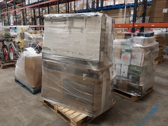 PALLET OF APPROXIMATELY 18 UNPROCESSED RAW RETURN TELEVISIONS TO INCLUDE;